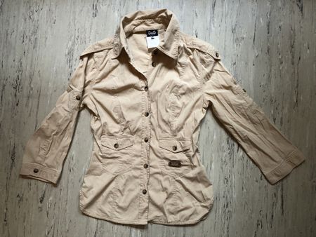 D&G Damen Bluse // Vintage // tailliert