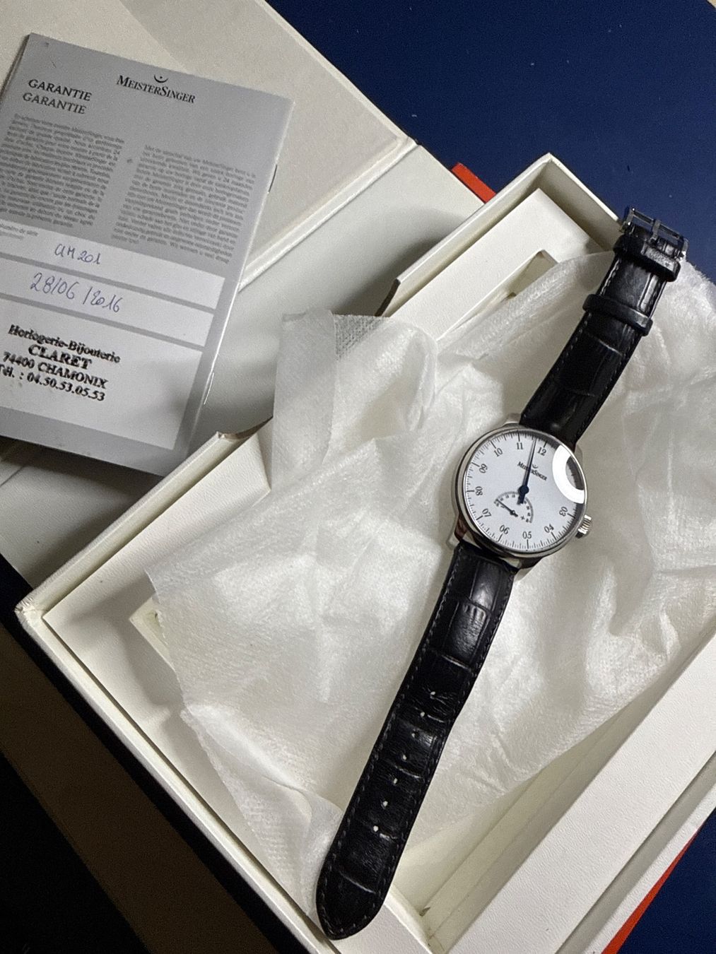 MeisterSinger Orologi: Meister Singer 43 mm Gepflegt – Usato da Pfeffingen venduto da Allhandelklgwatches 1