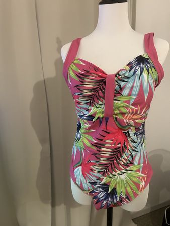 🌸Sommerlicher Badeanzug farbig, fantasievoll L