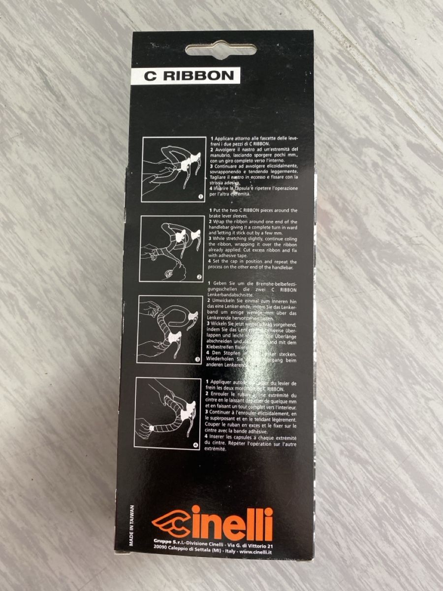 Cinelli Pezzi di ricambio: Cinelli Italian Flag Lenkerband – Nuovo e nell'imballaggio originale da Bern venduto da TacTac_Cycling 2