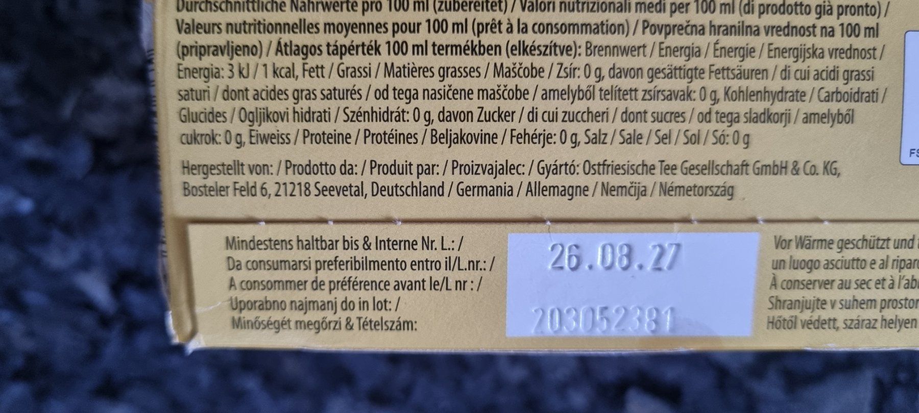 Lebensmittel & Spezialitäten: Westminster Rooibos Vanille Tee 25 Beutel mild-aromatisch... – Neu (gemäss Beschreibung) aus egliswil von Maggy6 1