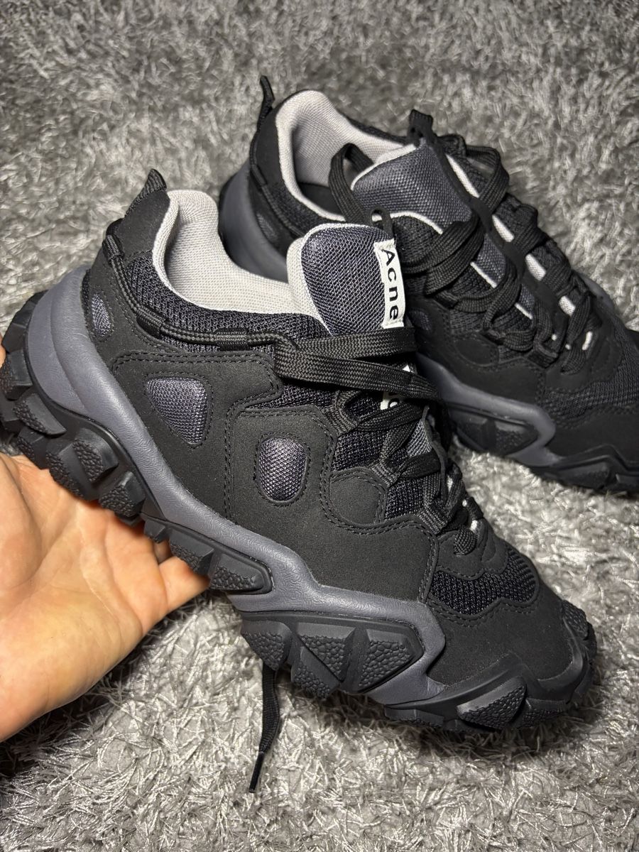 Acne Studios Scarpe da donna: Acne Studios Black Sneakers Size 38  – Nuovo (secondo la descrizione) da Brislach venduto da edu_t6pq 8