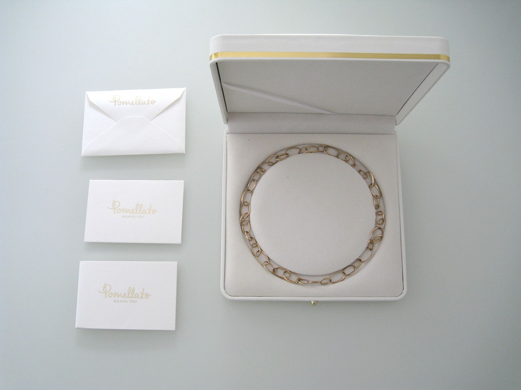 Pomellato Colliers: Long Collier Pomellato en Or Rose 18K. – Neuf (Voir description) à Geneve par iBest 2