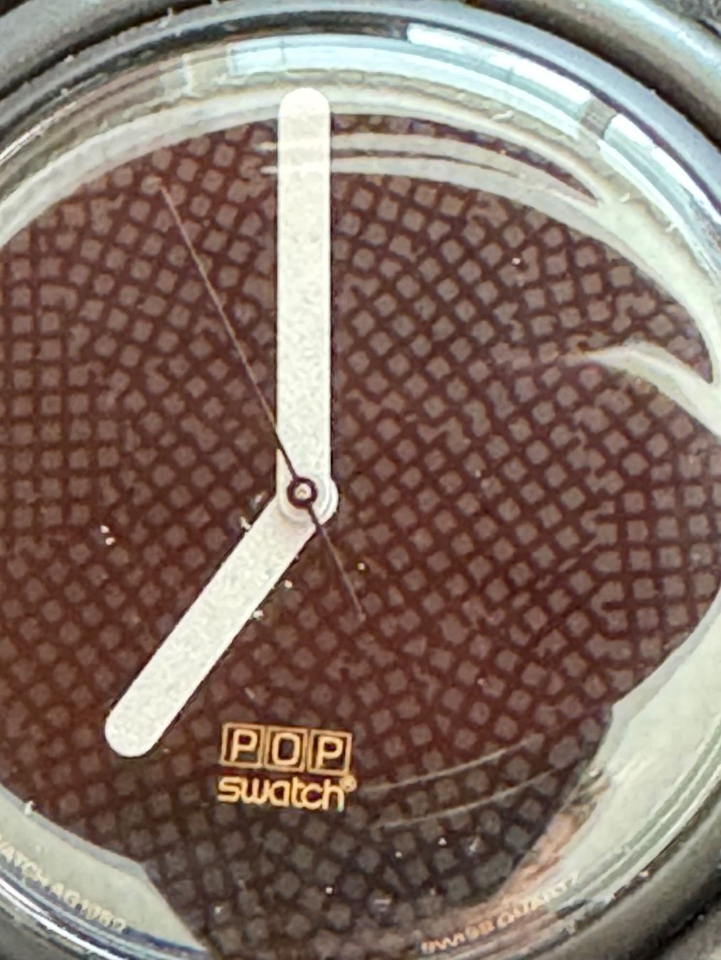 Swatch Orologi: Pop Swatch Special "Coco Noir" PWBB142 (1989) – Nuovo e nell'imballaggio originale da Walchwil venduto da Likrilo 3