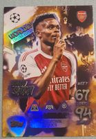 Carte Topps Bukayo Saka Arsenal - Édition Limitée Homegrown