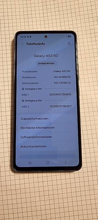 Samsung Handys / Smartphones: Samsung galaxy  a53 5 g 128 gb – Gebraucht aus Zürich von Sigana 3