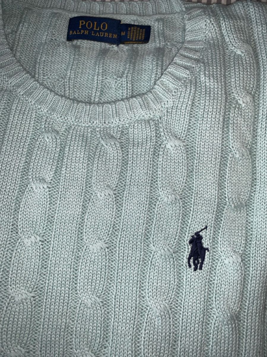 Ralph Lauren Maglioni & Felpe: RALPH LAUREN Cable Knit Cotton Pullover gr.M wie neu – Nuovo (secondo la descrizione) da Bonaduz venduto da padia3 1