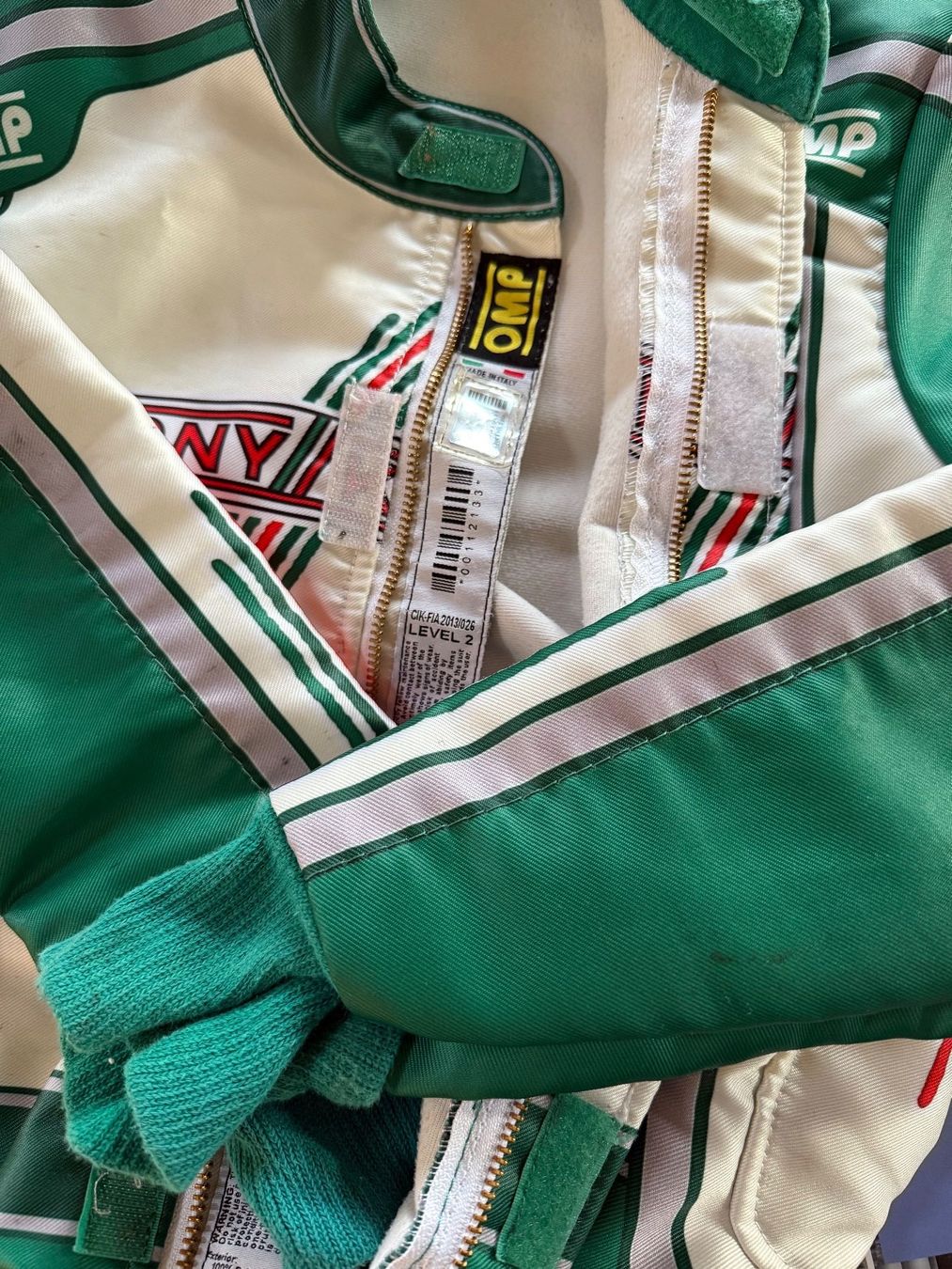 Tony Kart Go-Kart: Rennanzug – Usato da Balterswil venduto da aimie2004 7