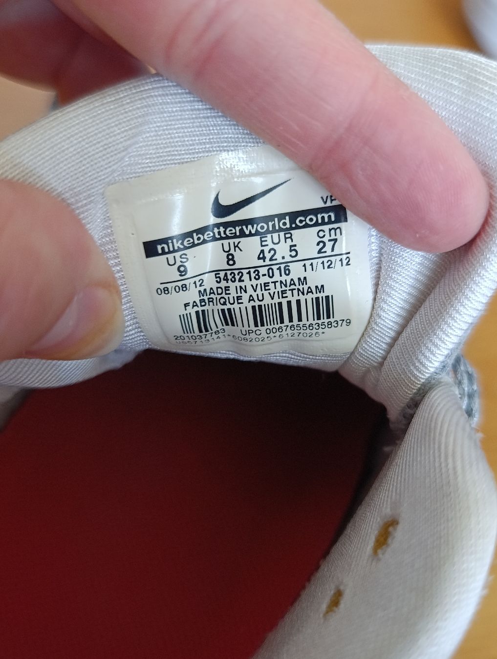 Nike Herrenschuhe: Nike Air 1 Hyperfuse, Grösse 42.5 – Gebraucht aus Baar von L.isa28 7