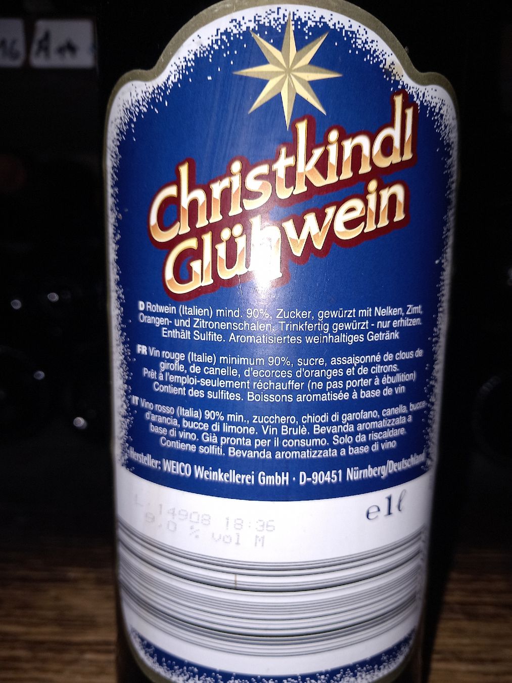 Vino: Christkindl gluhwein 1l – Nuovo (secondo la descrizione) da Le locle venduto da juliensaran 3