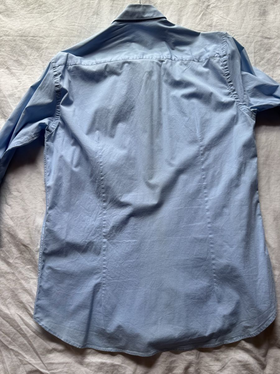 Camicie: HEMD 1959 TORINO STRETCH HELLBLAU GRösSE XL MIT CHECK-MUSTER – Usato da Schaffhausen venduto da vasco016 8