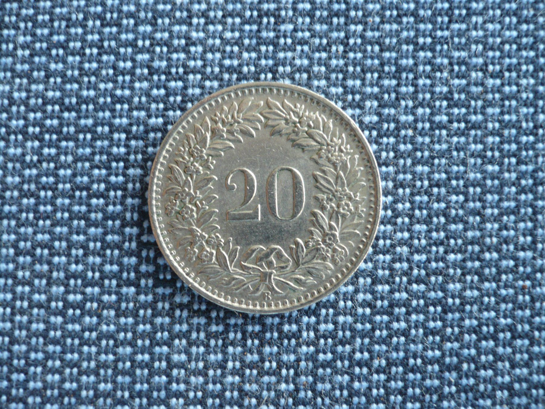 Toutes les monnaies: 20 Rappen 1963 – D'occasion à Winterthur par kormorans 1