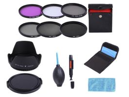 FILTER SET 62mm - UV-CPL-FLD-ND2-ND4-ND8 - DSLR KAMERA