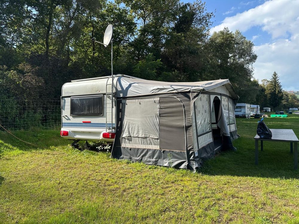 Wohnwagen Vorzelt Schnellaufbaunull