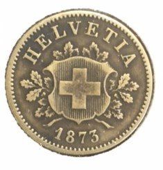 Tutti le monete: 10 Rappen 1873 – Usato da untervaz venduto da Wingert
