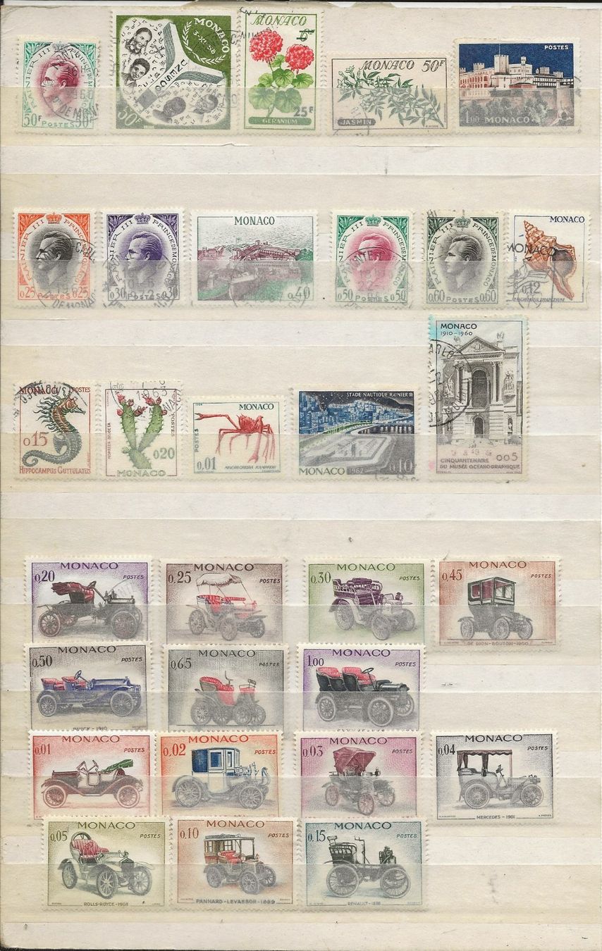 Tutti i francobolli: Monaco Lot 1959 ... – Usato da Sion venduto da PierreP01