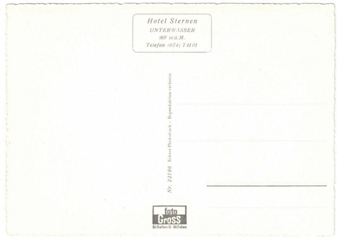 Cartoline postali: Unterwasser - Standseilbahn Iltios – Usato da Binningen venduto da Mountainrider 1