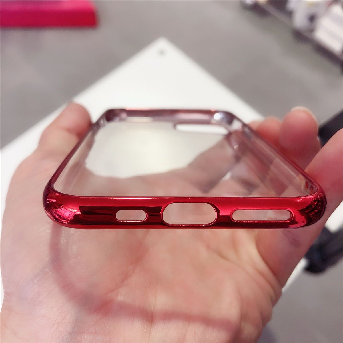 Cover & Protezioni schermo: iPhone 11 Pro - coque antichoc double couleur rouge – Nuovo e nell'imballaggio originale da Morges venduto da DigiAC 5