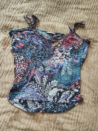 Sommerliches Boho Top, Gr. S, wie neu!