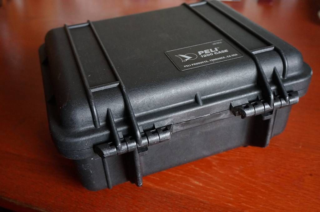 Peli Reisekoffer: Peli 1200 Case Schutzkoffer schwarz – Gebraucht aus Spreitenbach von Salesmanship 2