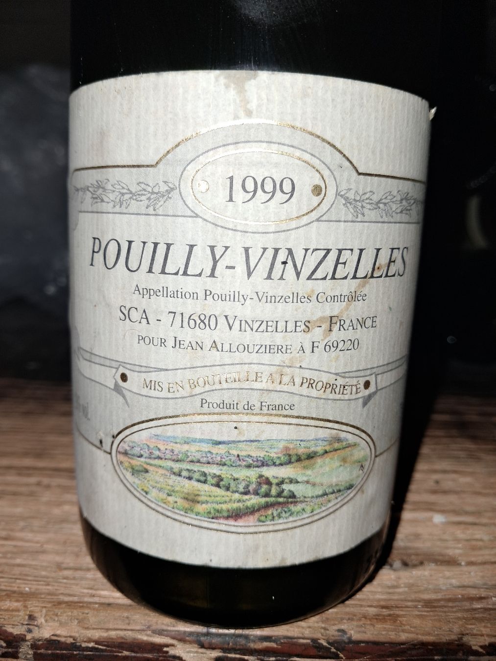 Wein: Pouilly-Vinzelles blanc 1999 – Neu und originalverpackt aus Le locle von juliensaran