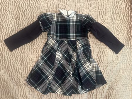 Kinder Kleid DiCortina kariert Wolle Grösse 92 neuwertig