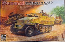 AFV Club 35278 Sd.Kfz. 251/9 Ausf. D early type, Stummel