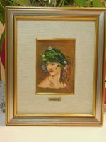Vintage Gemälde Original Signiert.