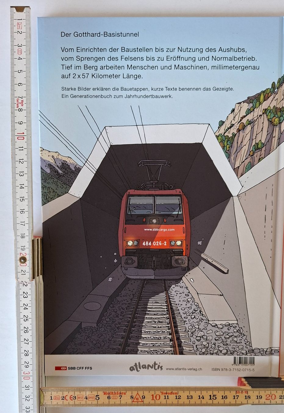 Libri: Buch "Durch den Gotthard" Konrad Beck Atlantis Atlantis – Usato da Opfikon venduto da Diversamente 1