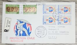CL06 Enveloppe + Timbre Luxembourg 1975