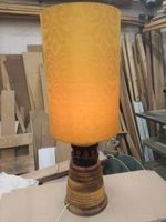 Upcycling Ständerlampe aus Wagennabe