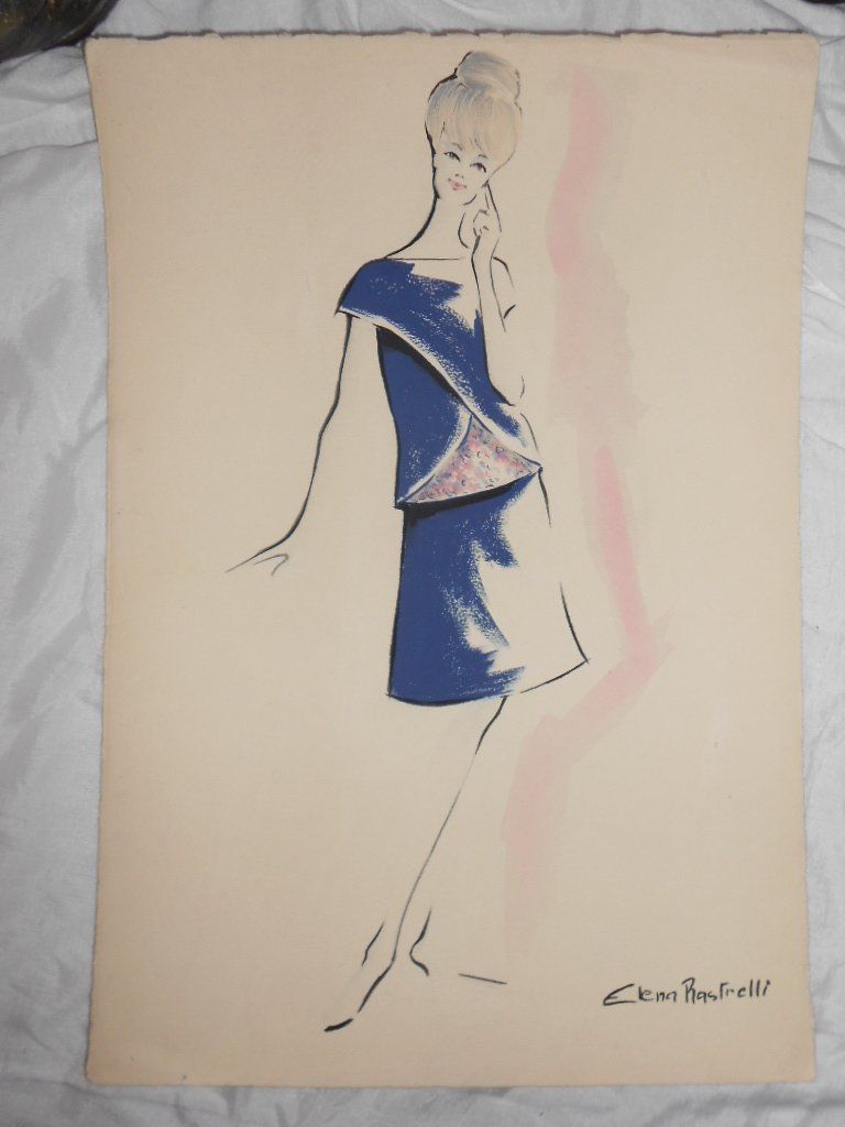 Grafiken & Lithographien: Dessin de Mode – Gebraucht aus Genève von edelweiss1900