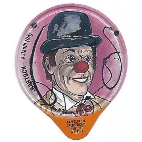 Emmi Coperchi dei cremini per caffè: Kaffeerahm-Deckeli Clown`s – Usato da Basel venduto da Adler61