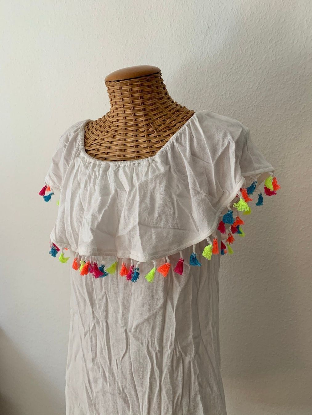 Robes: FOREVER 21 - Hippie Kleid weiss S – D'occasion à Zürich par Diazaio 1