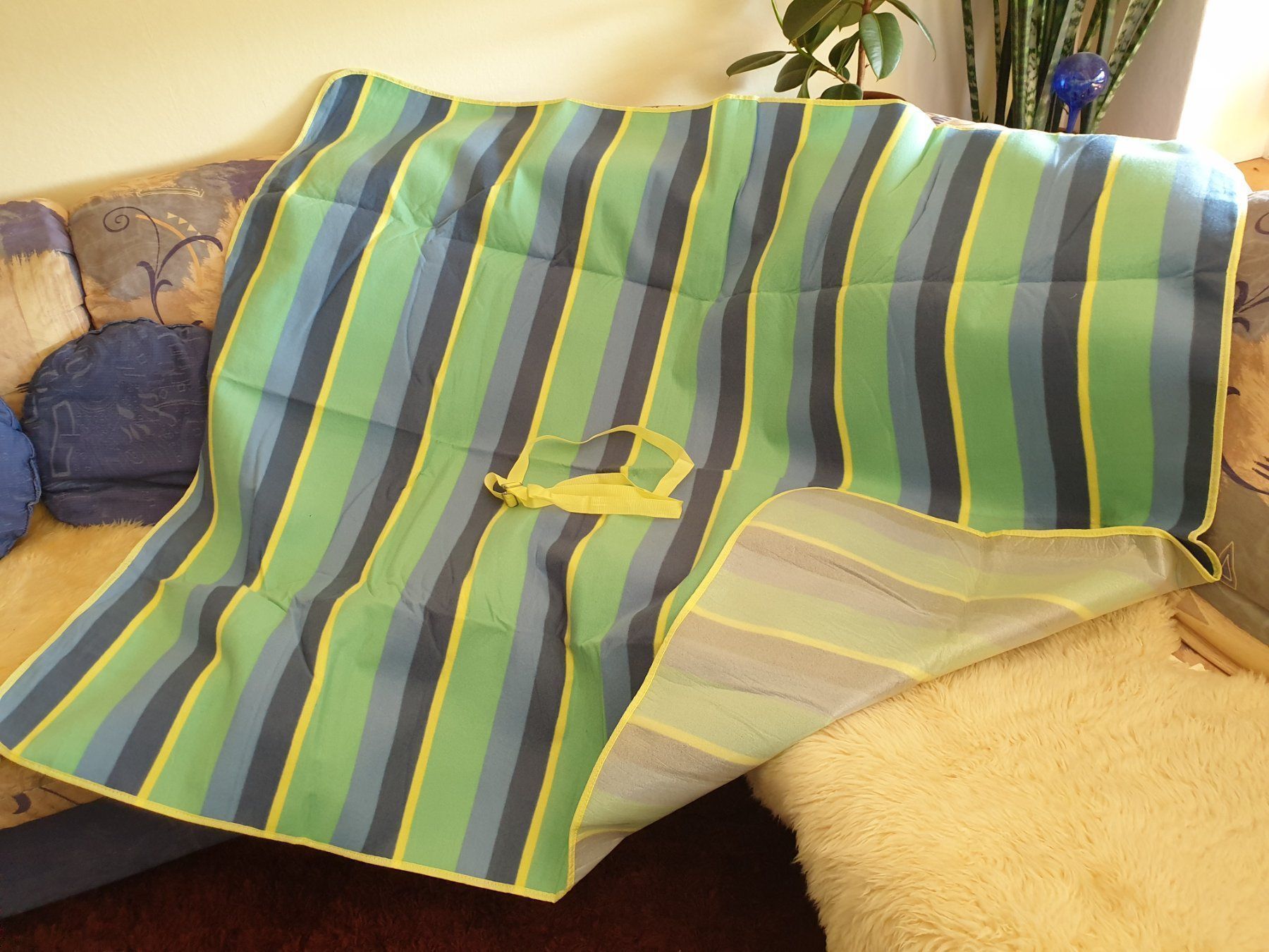 Decken: Picknickdecke 130x150cm wasserdichte Unterseite – Neu (gemäss Beschreibung) aus Biel/Bienne von bormida63