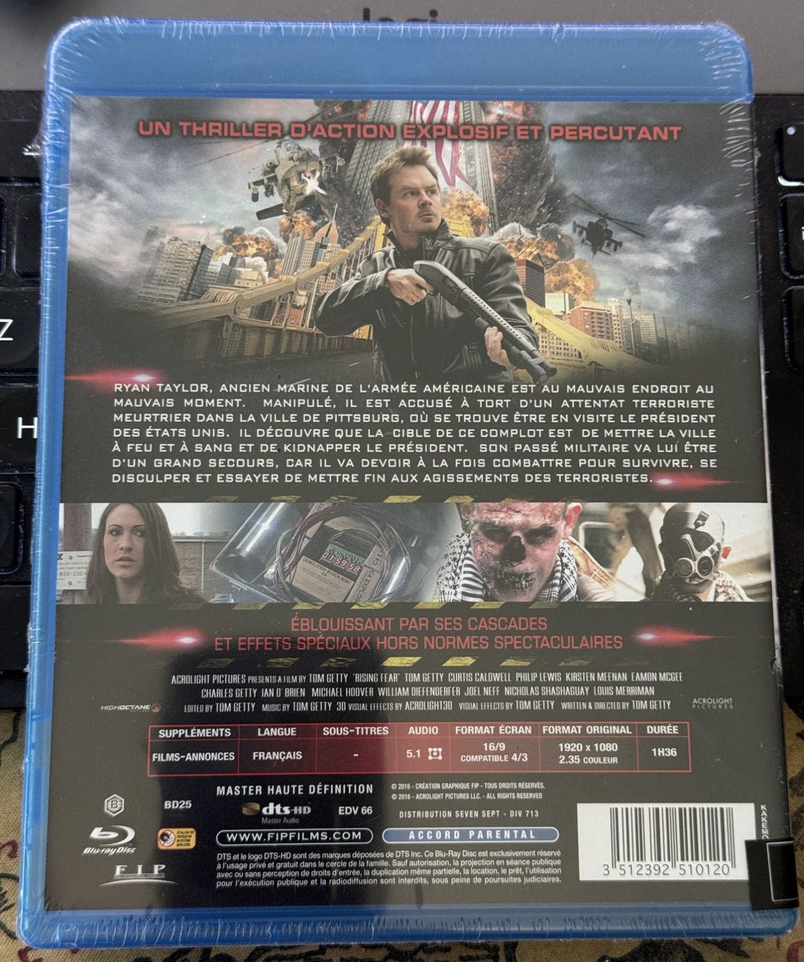 Tutti i DVDs: Rising Fear (2016) - Blu-ray – Nuovo e nell'imballaggio originale da Semsales venduto da __Florian__ 2