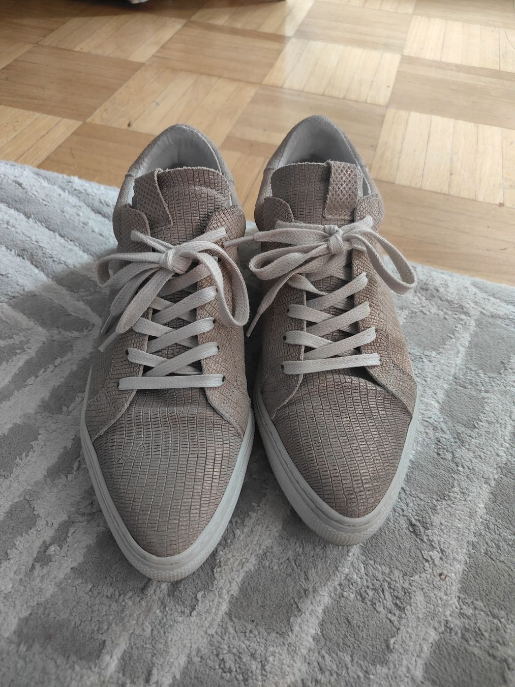Scarpe da donna: Baskets SPM Cuir Texturé Style Croco, Taille 38, Vintage – Nuovo (secondo la descrizione) da Biel/Bienne venduto da Edi5Roli3 3