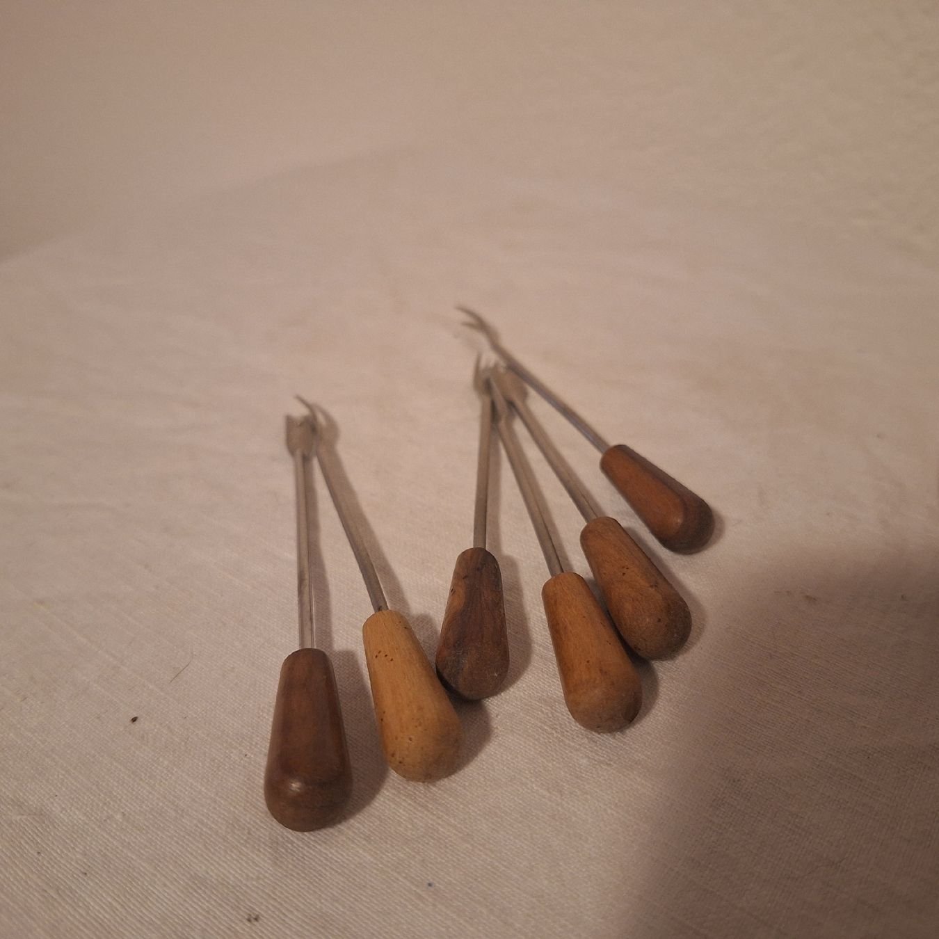Alle Dekorationen: Versand möglich. Vintage Eule, Olivenholz Spiessli- Dösli – Gebraucht aus Winterthur von Goldpipau 5