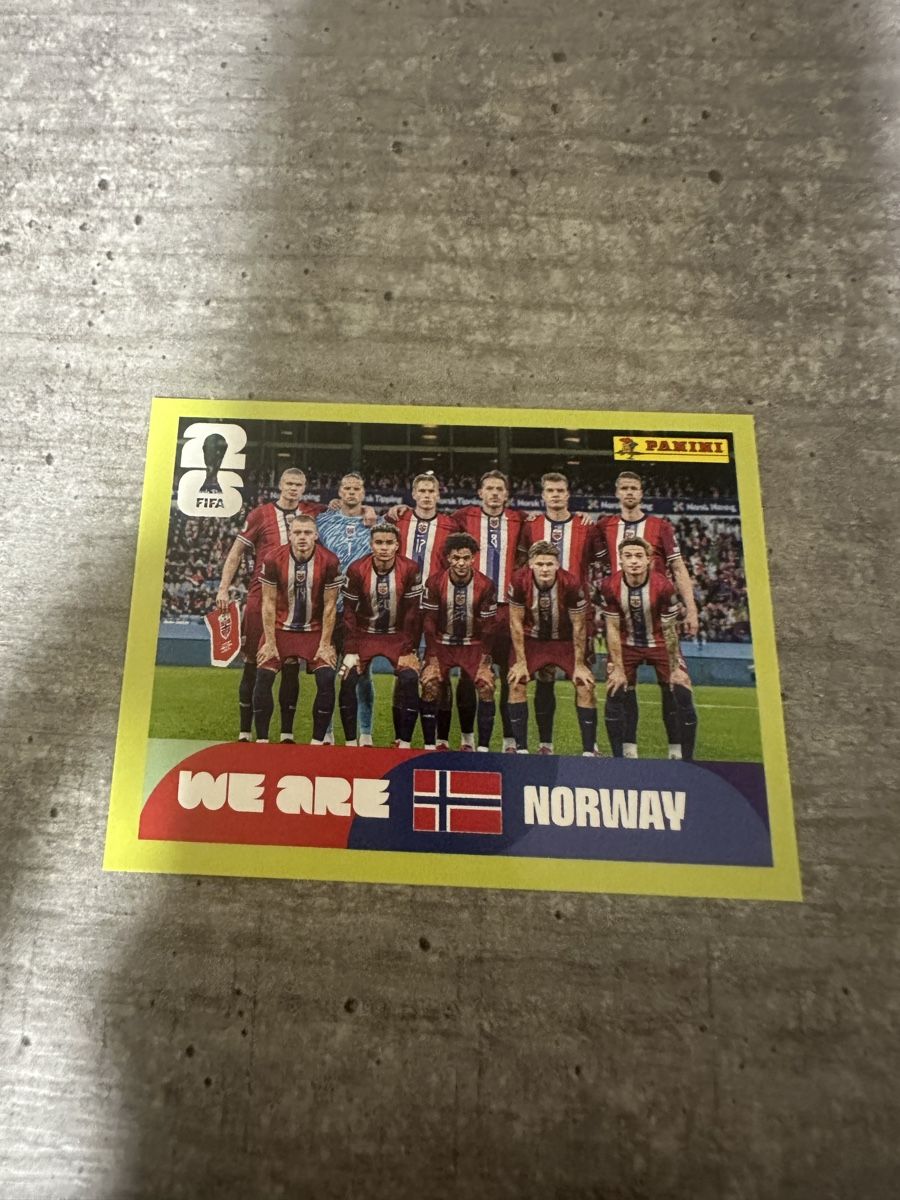 Panini Carte collezionabili: NOR 13 , FIFA WORLD CUP 2026 PANINI  – Nuovo (secondo la descrizione) da Frauenfeld venduto da 1PegPeg1