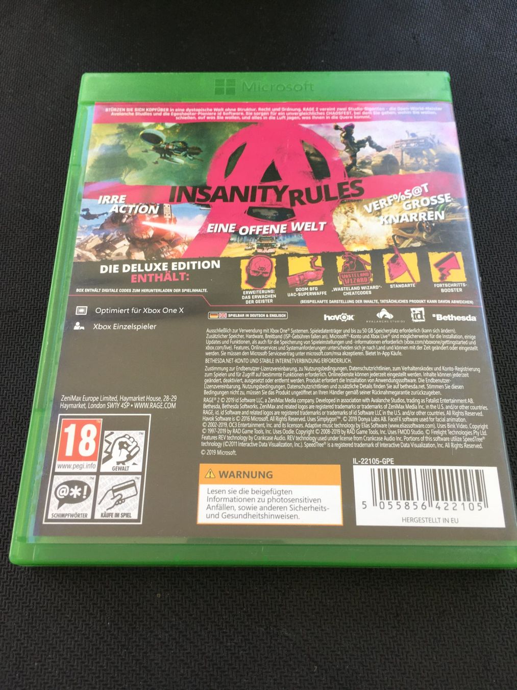 Microsoft Spiele: Rage 2 - Xbox One Game – Gebraucht aus St.Gallen von Punktchen01 1