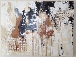 Bild "Launen" (Mischtechnik) 60x80 cm