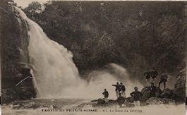 LES  BRENETS - Saut du Doubs - Frontière Franco-Suisse