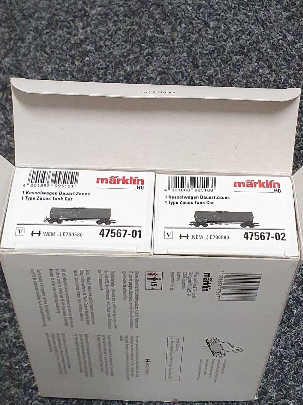 Märklin Modellini di ferrovie: SET WAGONS CITERNE, MARKLIN 47567, PATINE + GRAFFITIS – Nuovo (secondo la descrizione) da Loveresse venduto da FIFILOULOU 9