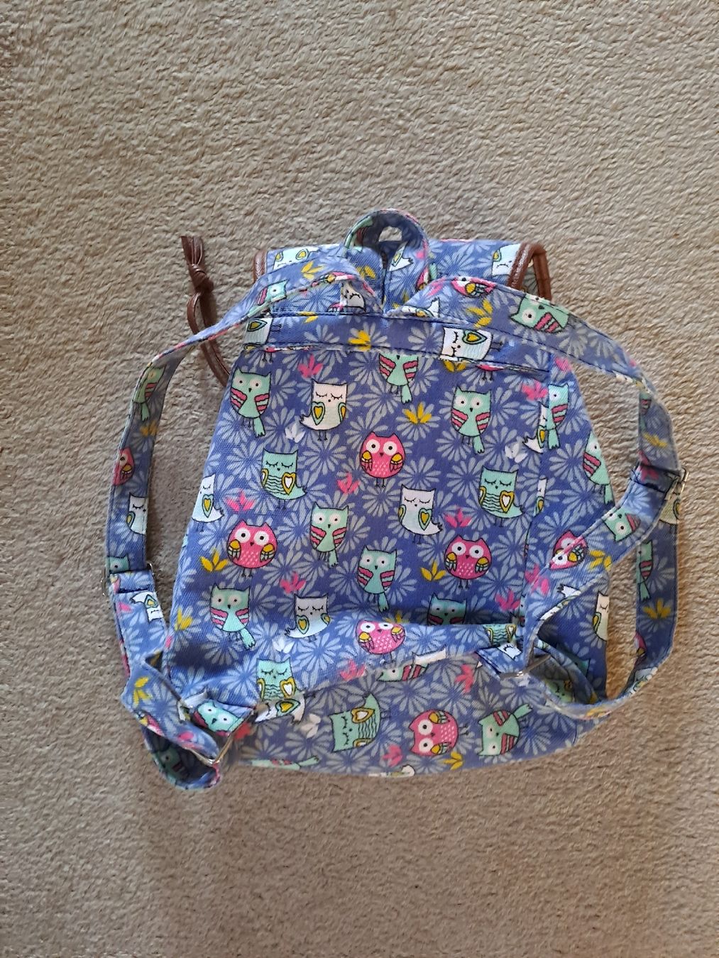 Kindertaschen: schöner Rucksack mit Eulen – Gebraucht aus Untersiggenthal von Zehni8 1