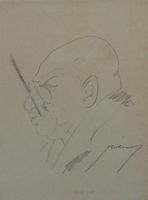 Armin Bieber (1892-1970) Illustrator, Maler - Zeichnung