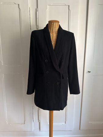 ZARA - Longblazer schwarz M