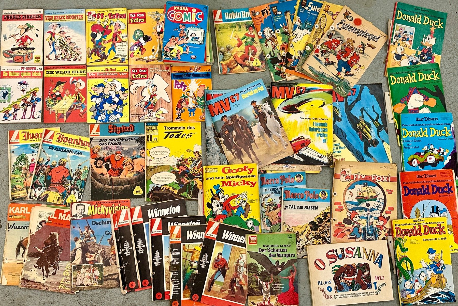 Comics: Comics Konvolut über 50Stk. Diverse – Gebraucht aus Otelfingen von