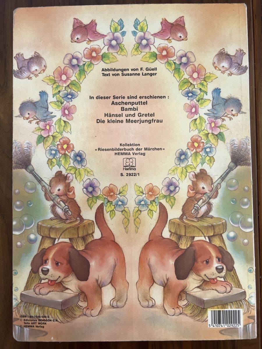 Livres: Kinder Bilderbuch "Aschenputtel" Hemma Verlag  – D'occasion à Altdorf UR par JanAil 2