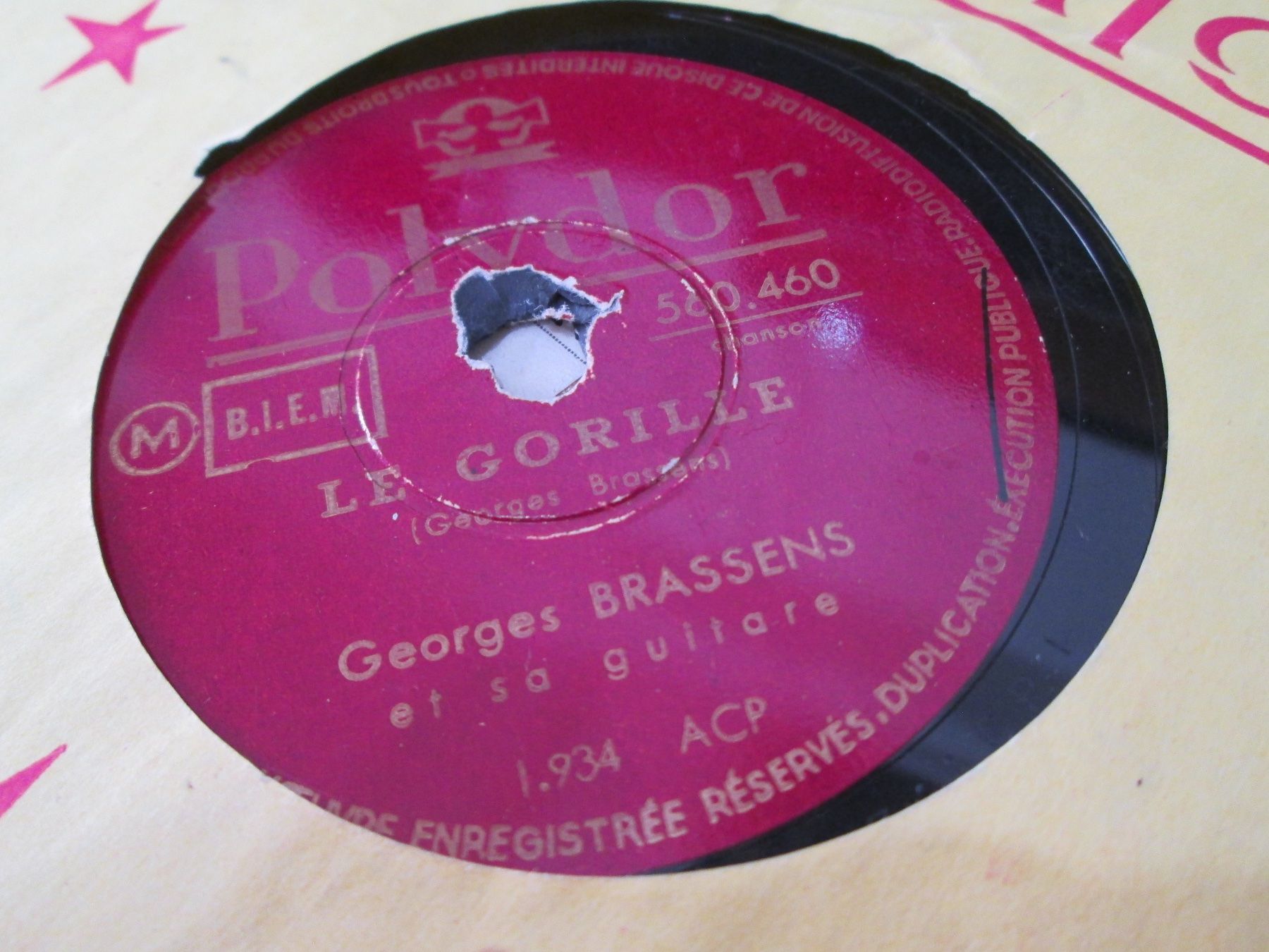 Schallplatten: DISQUES 78 TOURS – Gebraucht aus Lausanne von Leag