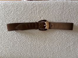 PRADA Leder Gurt braun Größe 80/32 guter Zustand